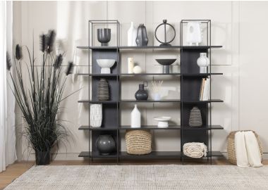 כוננית 5 מדפים  180 ס"מ דגם סטיל