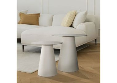 סט סטנדים ברזל ופלטה עליונה ברזל -אייבורי