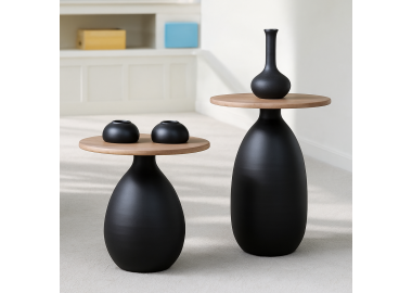 סט שולחנות מעוצבים דגם געש