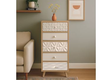 שידת אחסון 5 מגירות מעוצבת דגם GF19A033