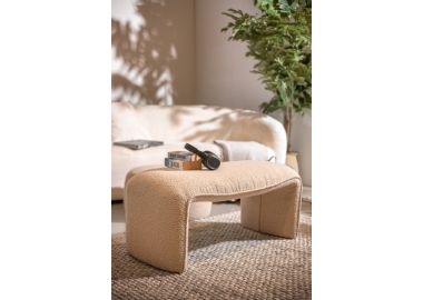 ספסל לורן גוון שמנת