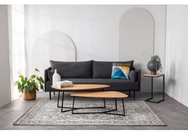 שולחן קפה GISTER שחור/אלון