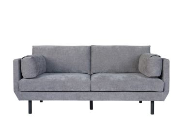 ספה דו מושבית 180 ס"מ בגוון אפור דגם LOOPING