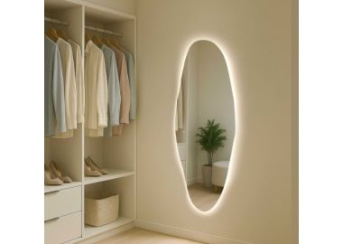 מראת גוף עם תאורה דגם ORA