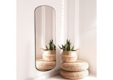 מראת גוף שחור דגם שחם