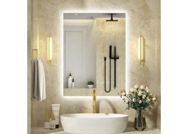 מראה עם תאורת לד דגם טימבי