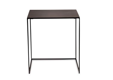 שולחן צד 50*42*46 מתכת בגוון שחור דגם קסינה