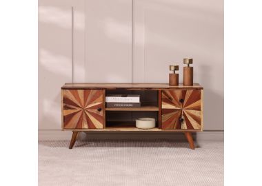 מזנון 112 ס"מ דלת ו-2 מגירות עץ מגוון דגם בלנד