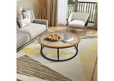 שולחן סלון קוטר 90 ס"מ דגם 21044