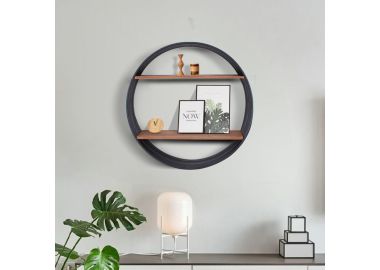 מדף קיר עגול קוטר 80 ס"מ" דגם 8175