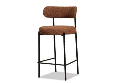 כסא בר בד בגוון כתום דגם ברקת