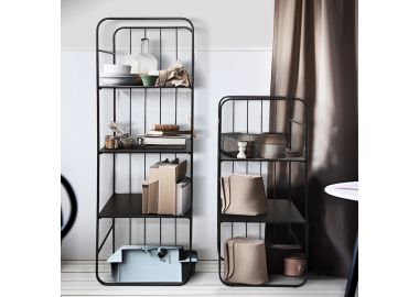 סט זוג כונניות מדפים מעוצבים דגם 749