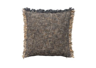 כרית נוי בד 50*50 בגוון חום דגם בלואי