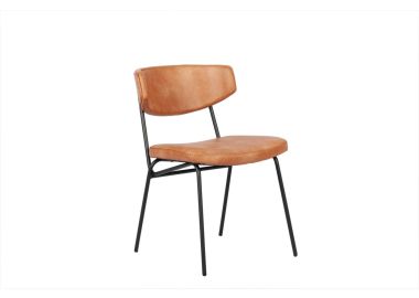 כסא פינת אוכל קוניאק דמוי עור דגם MOLDO