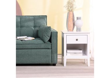 שידה 47.5*35 ס"מ בגוון לבן דגם BIANCA