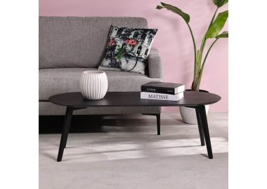 שולחן סלון בגוון שחור דגם LONGER