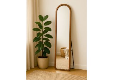 מראת גוף עם מסגרת עץ טבעי דגם GA23230 