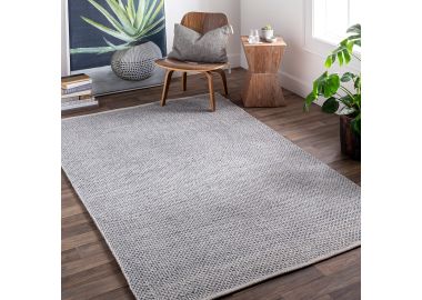 שטיח עבודת יד אזליאה אפור