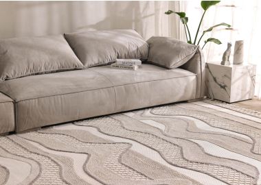 שטיח קאלי דגם A24 אפור