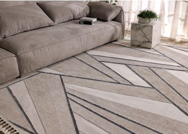 שטיח קאלי דגם A85 אפור כהה