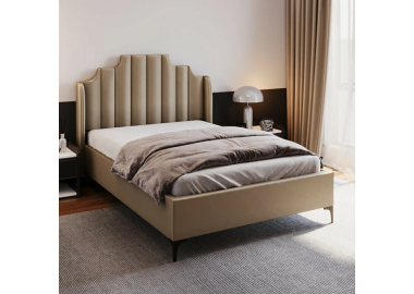 מיטה זוגית 190/140 ס"מ מפוארת דגם לורן