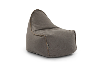 פוף מעוצב SIERRA בטכנולוגית ספוג CLOUD צבע אפור אבן