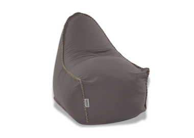 פוף מעוצב SIERRA בטכנולוגית ספוג CLOUD צבע אפור בטון