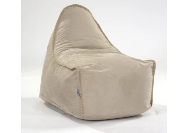 פוף מעוצב SIERRA בטכנולוגית ספוג CLOUD צבע זמש בז'