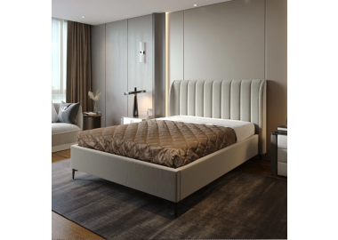 מיטה זוגית 140/190 ס"מ מפוארת דגם לואיז