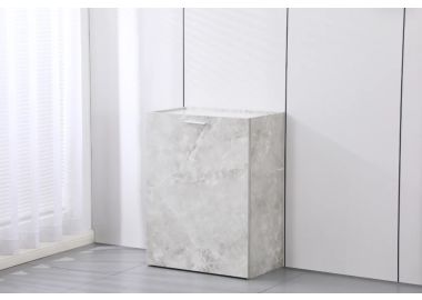 קונסולה נפתחת לשולחן כתיבה דגם קומפקט גוון שיש אפור