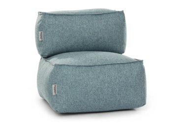 הדום עם משענת גב דגם Samber+Backrest צבע אוקיינוס