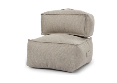 הדום עם משענת גב דגם Samber+Backrest צבע חול