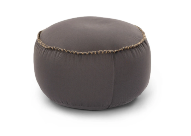 הדום עגול מעוצב דגם Tarragona צבע אפור בטון