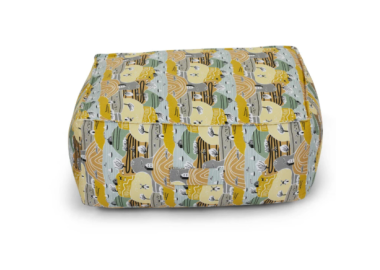 הדום בעיצוב מלבן דגם Piemonte עיצוב נוף חרדל