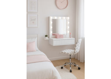 קונסולת איפור תלויה רוחב 60 ס"מ