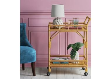 עגלת הגשה מבמבוק