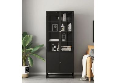 ויטרינה מעוצבת דגם Stil גוון שחור מט