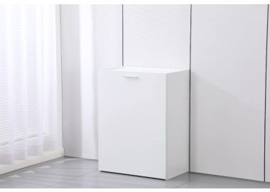 קונסולה נפתחת לשולחן כתיבה דגם קומפקט גוון לבן