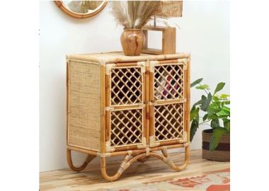 שידת אחסון מבמבוק וראטן Soli