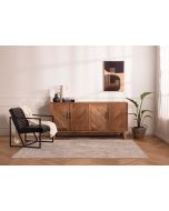 בופה בגוון טבעי 180 ס"מ דגם פישר