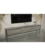 מזנון לסלון 2 מטר קולקציית בטון כהה