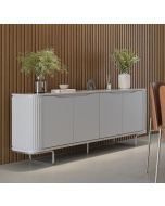 שידה 180 ס"מ בגוון אופוייט פרזול שמפניה דגם אסיף