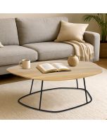 שולחן סלון בעיצוב עץ טבעי דגם GF24-282