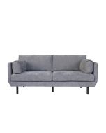 ספה דו מושבית 180 ס"מ בגוון אפור דגם LOOPING