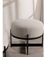 הדום בד בגוון קרם 56*56 ס"מ דגם SIMPLY