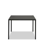 שולחן גן 100*100 מתכת בגוון שחור דגם SIMPLY