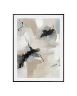 ציור 100*75 גוון חום דגם 2NOVA