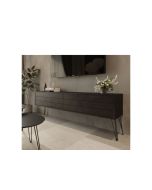 מזנון לסלון 1.8 מטר קולקציית Black