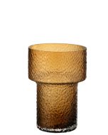 אגרטל זכוכית קטן חום דגם בטי