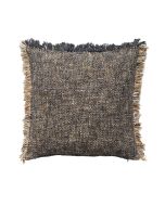 כרית נוי בד 50*50 בגוון חום דגם בלואי